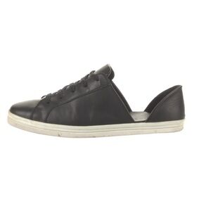 Freda Salvador Black Leather Sneakers
